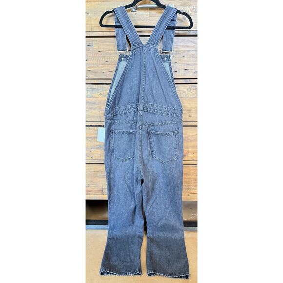 FRAME Overalls Women's Medium Blackwater Pure Classic Overall Denim Made USA - Picture 2 of 8